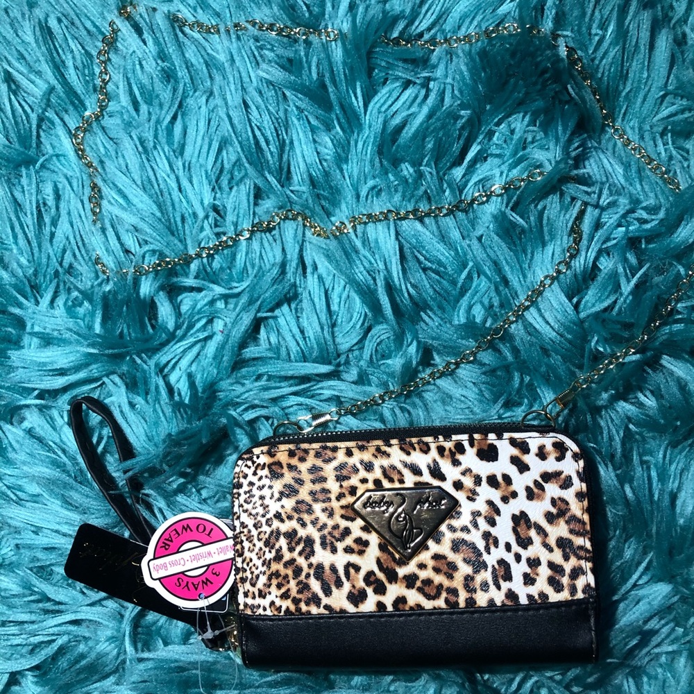 Baby phat tote/cross body bag